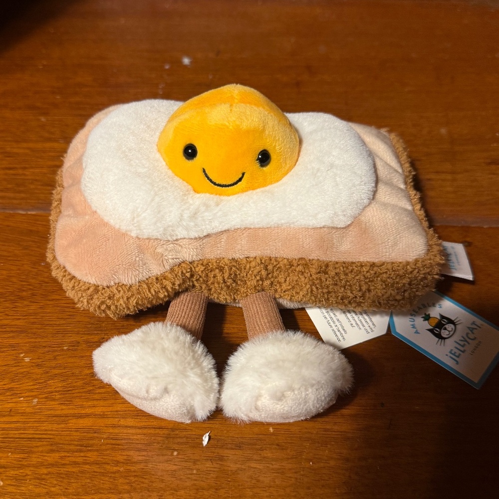 Jellycat Amuseables Egglantine Egg on Toast